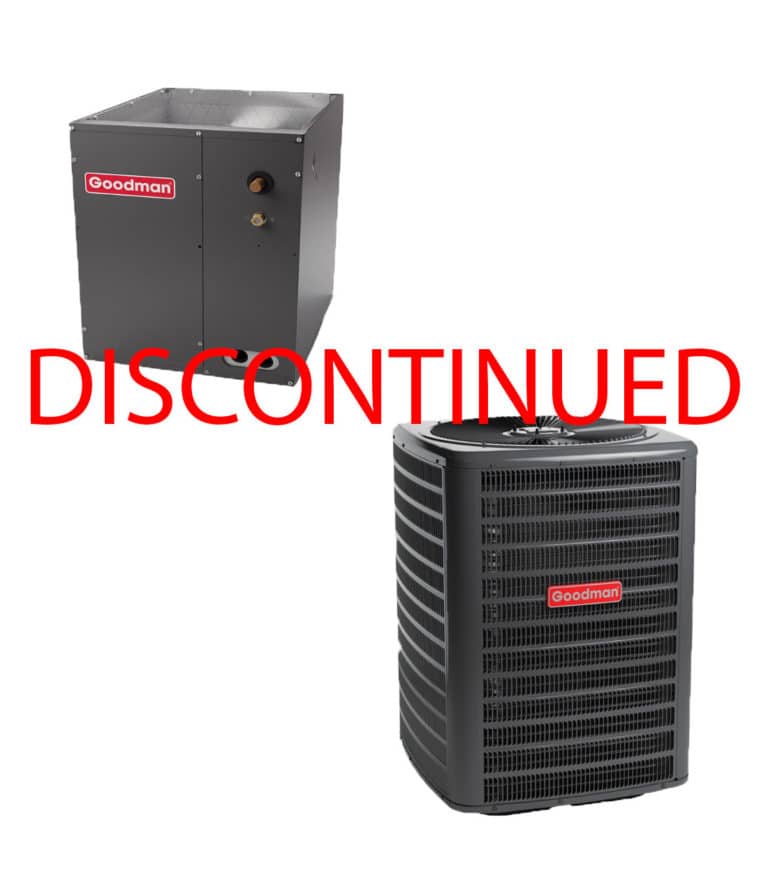 Goodman 2 5 Ton 14 5 Seer Air Conditioning System With Upflow Downflow