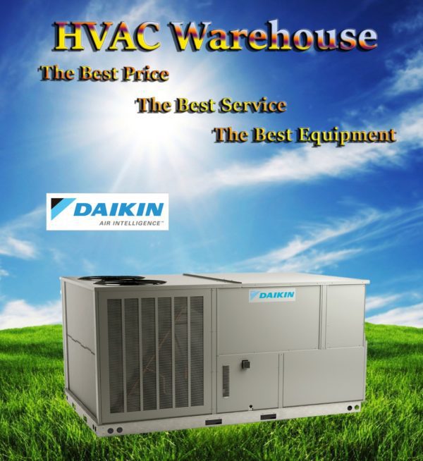 DAIKIN Commercial 7.5 ton (460Volt)3 phase 410 A/C Package ...