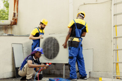 rsz bipoc wiremen installing condenser utc x